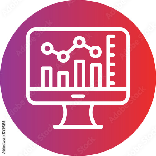 Vector Design Stock Market Icon Style