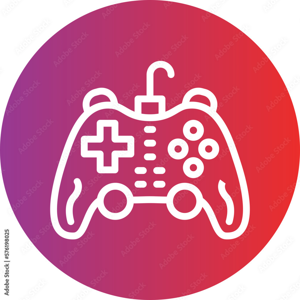 Vector Design Gamepad Icon Style Vector Design Gamepad Icon Style