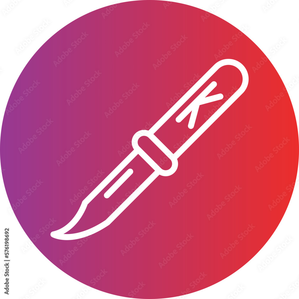 Vector Design Knife Icon Style Vector Design Knife Icon Style