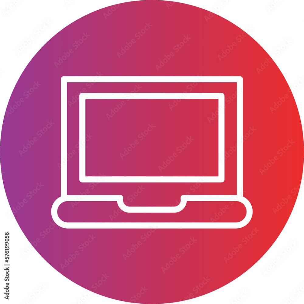 Vector Design Laptop Icon Style Vector Design Laptop Icon Style
