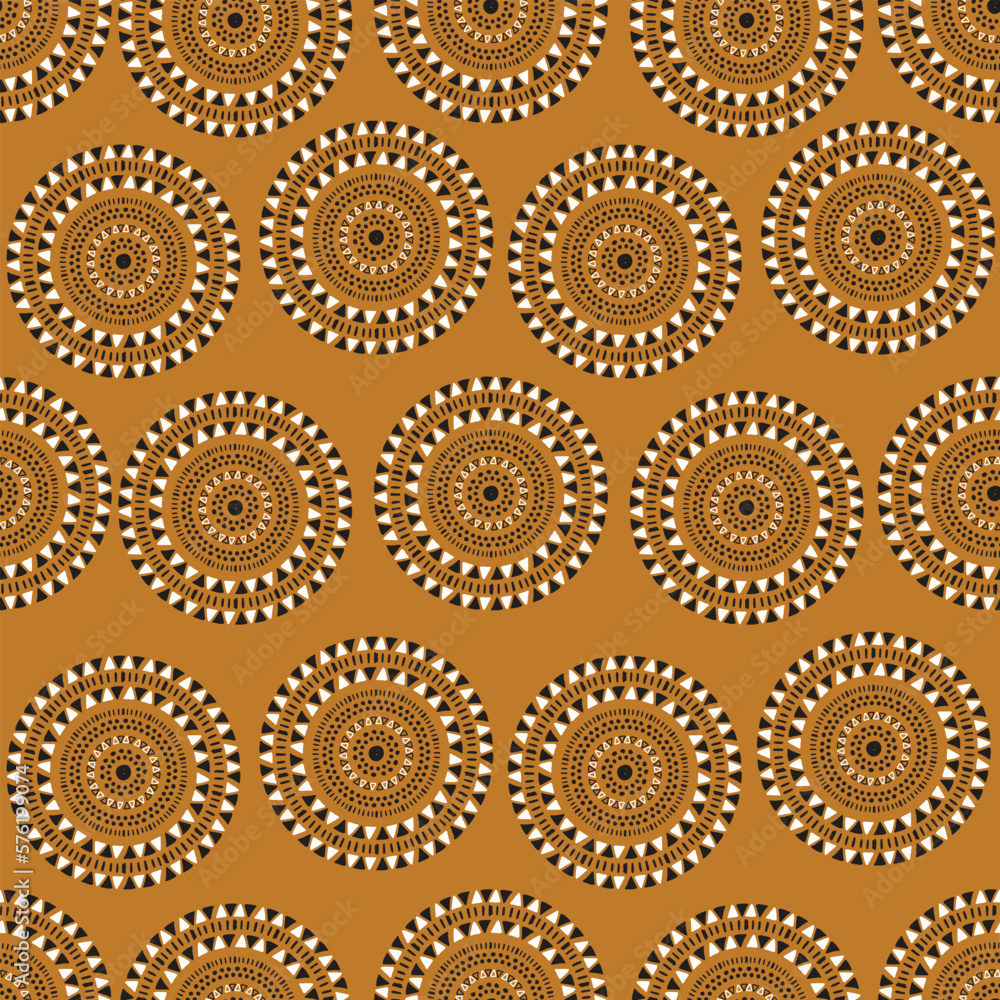 Modern Afican Nature Inspired , Seamless pattern illustration Modern Afican Nature Inspired , Seamless pattern illustration