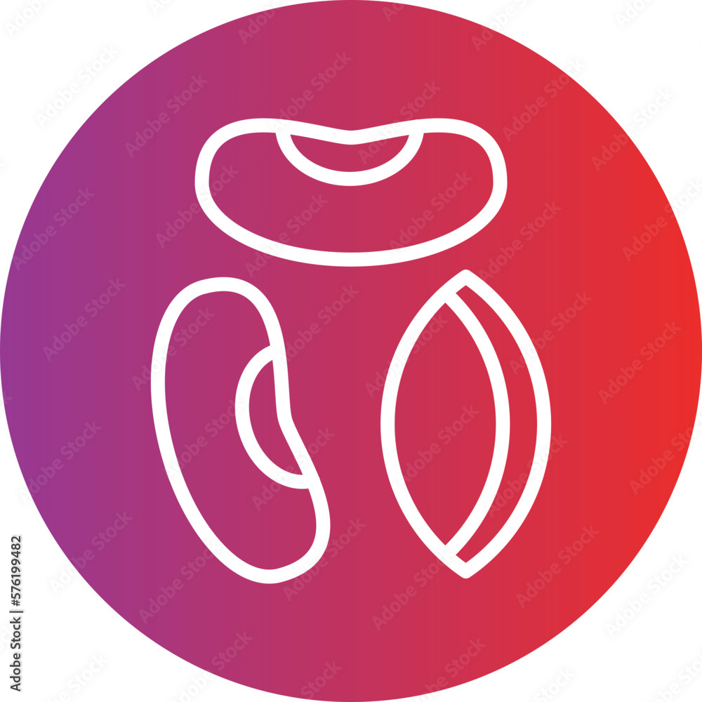 Vector Design Seeds Icon Style Vector Design Seeds Icon Style