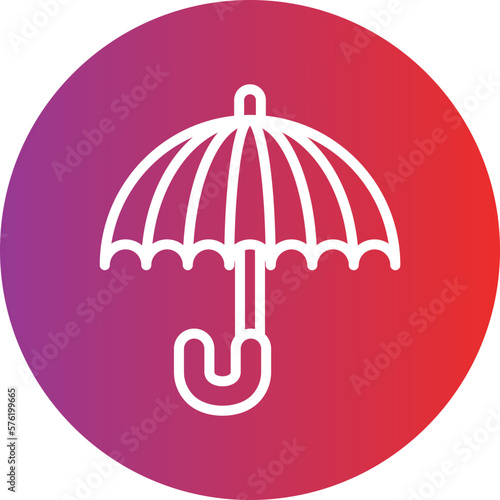 Vector Design Umbrella Icon Style