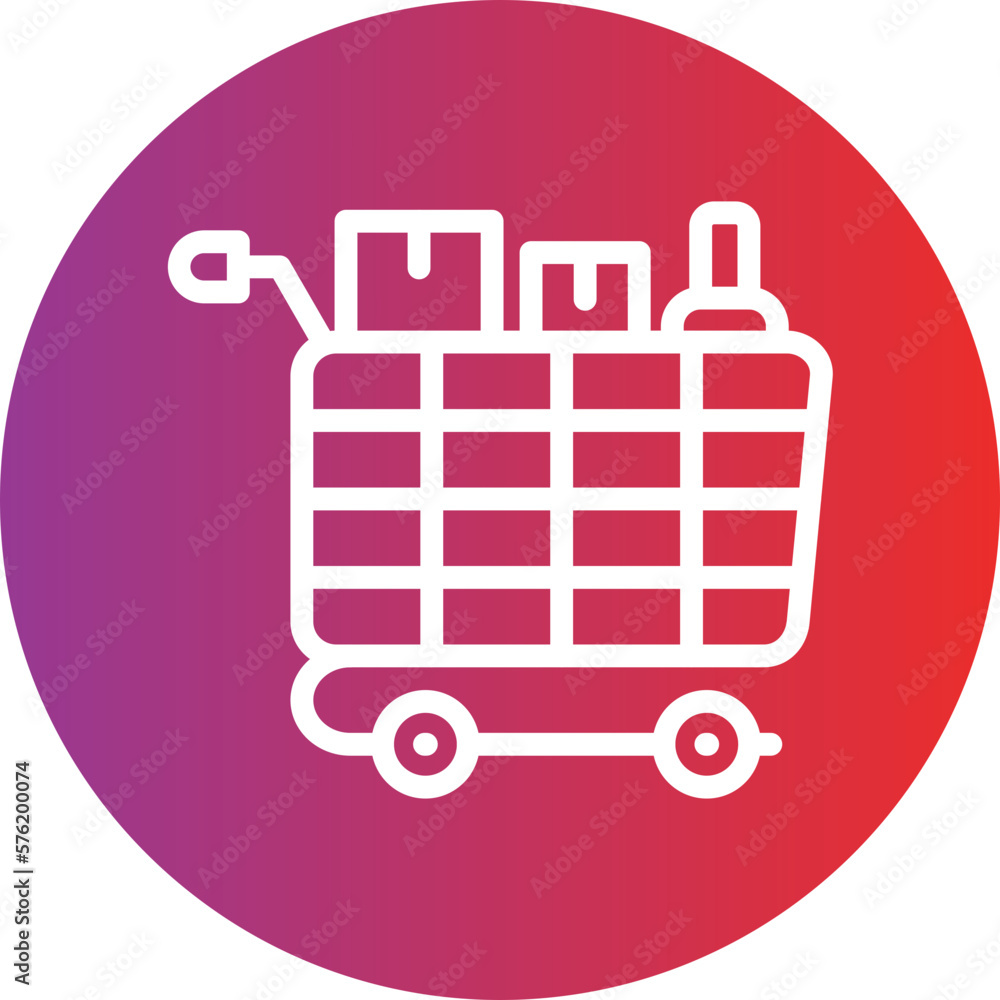 Vector Design Food Cart Icon Style Vector Design Food Cart Icon Style
