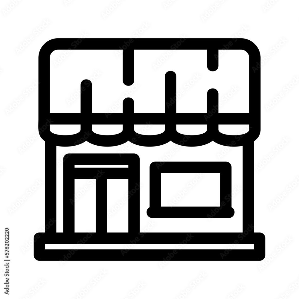 marketplace icon or logo isolated sign symbol vector illustration - high quality black style vector icons
