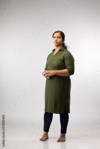 Portrait of an Indian woman