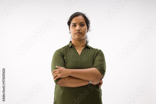 Portrait of an Indian woman