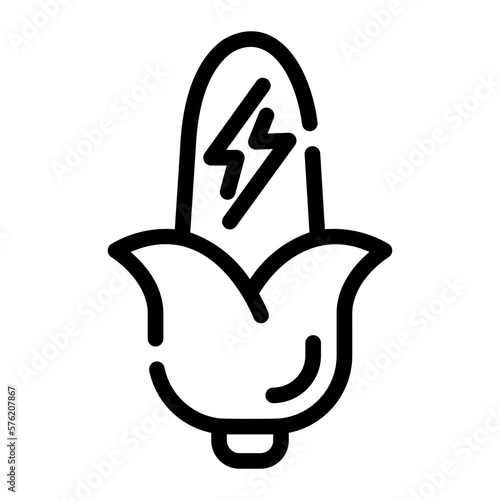 bioenergy line icon