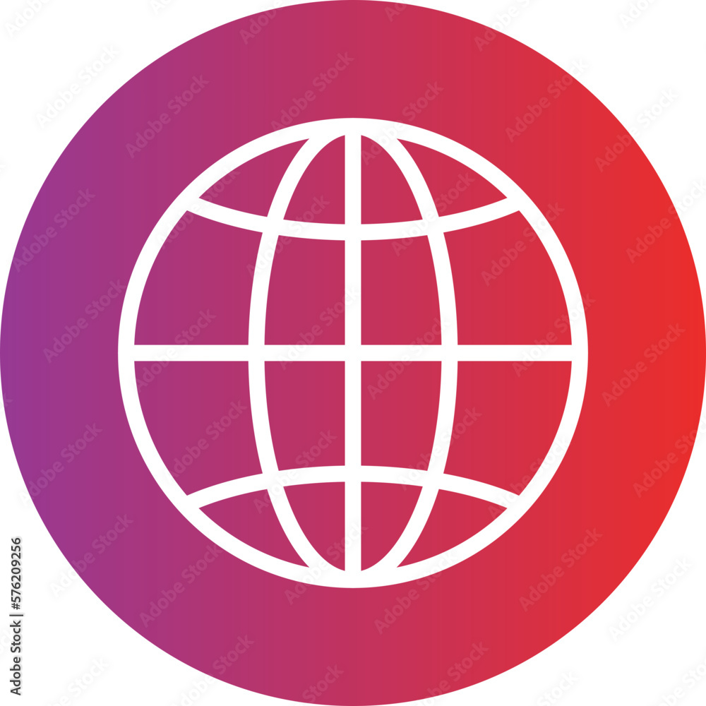 Vector Design Globe Icon Style Vector Design Globe Icon Style