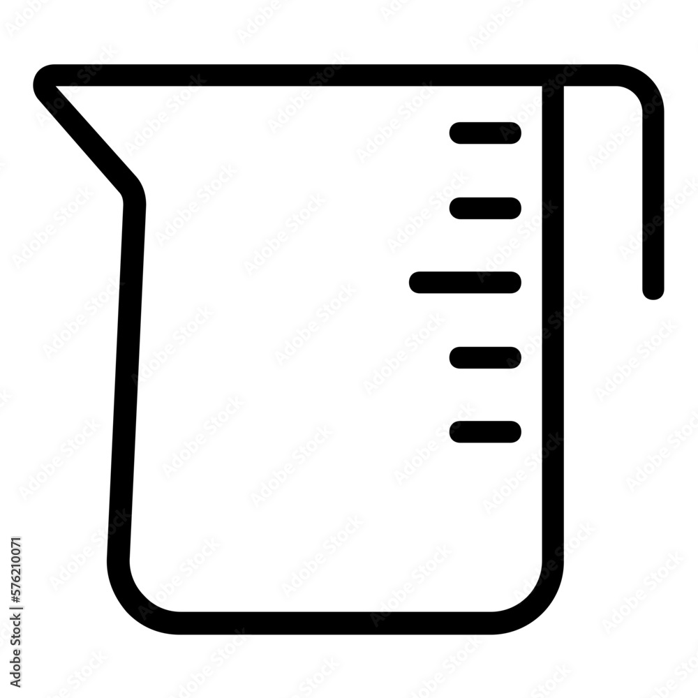 measuring glass icon measuring glass icon