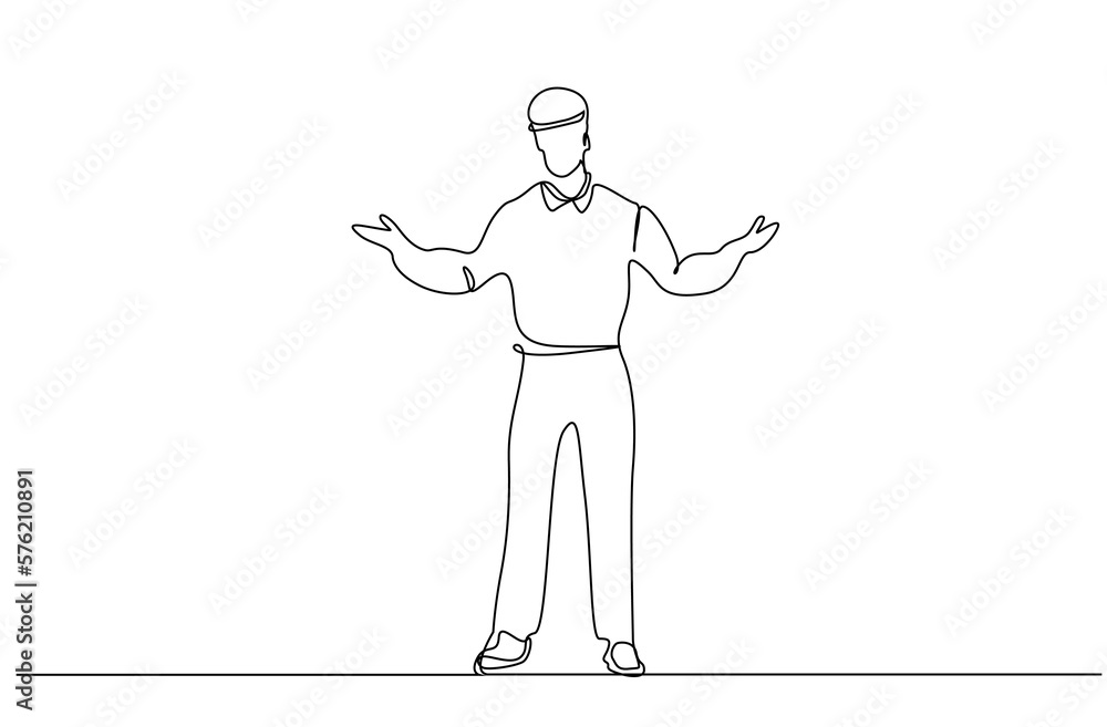 industrial worker male pose safety look full body concept