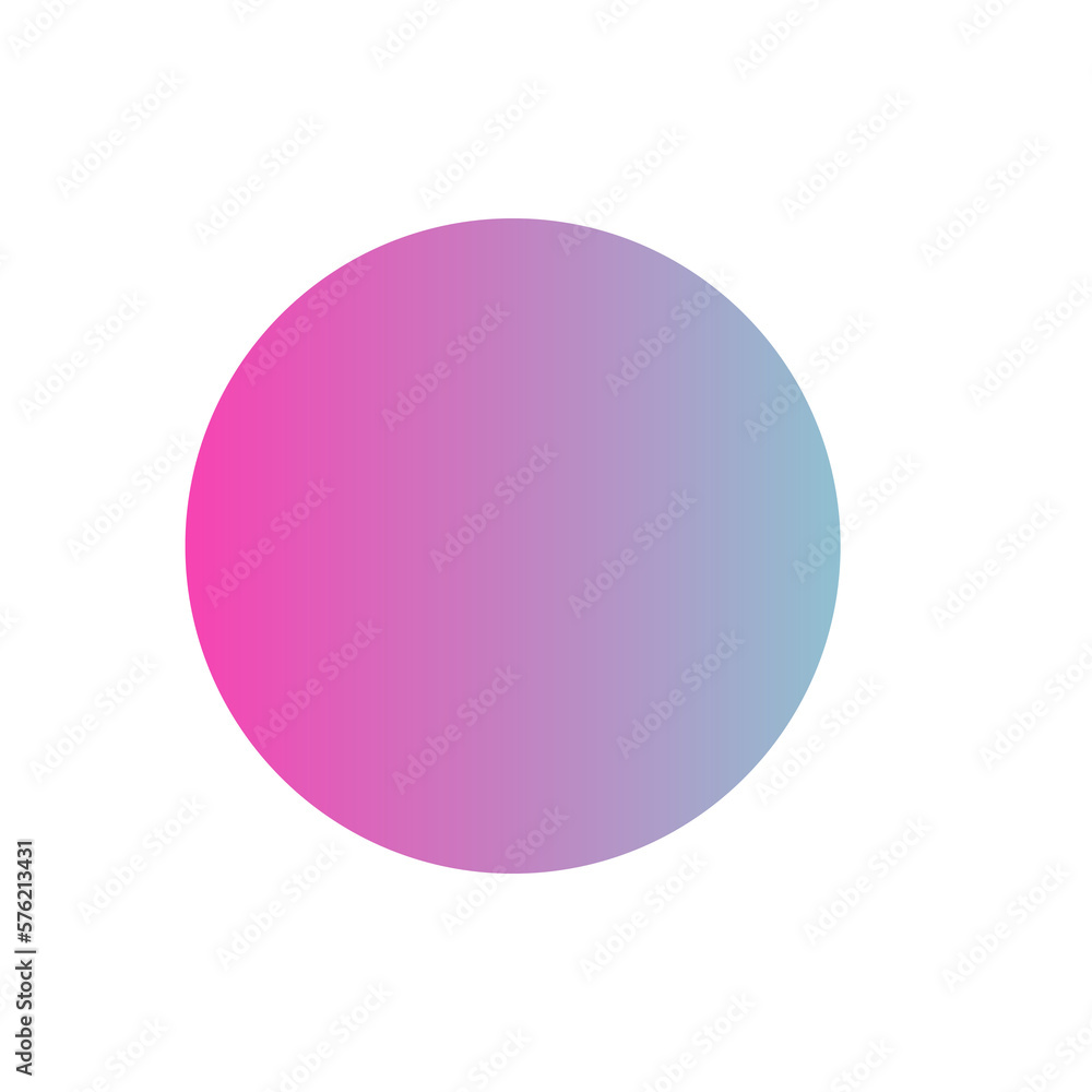 Circle Gradient Dual Tones 