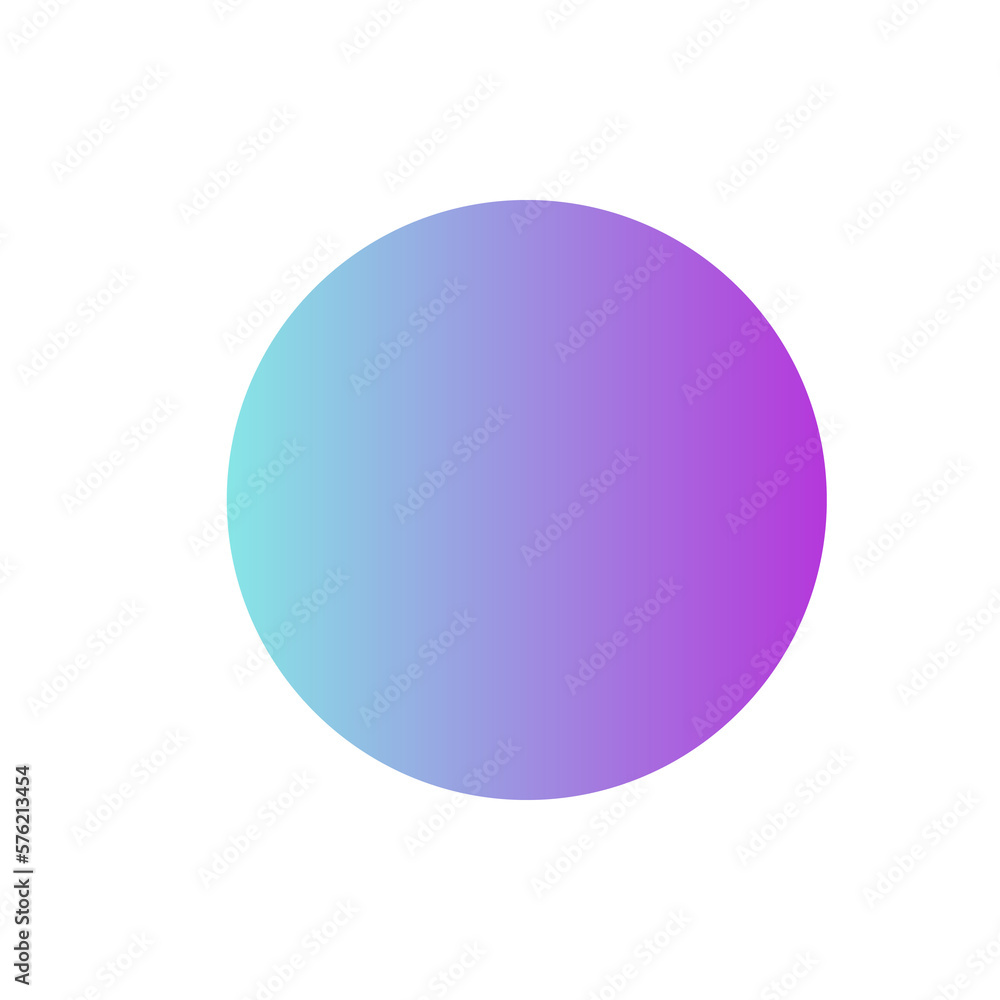 Circle Gradient Dual Tones 