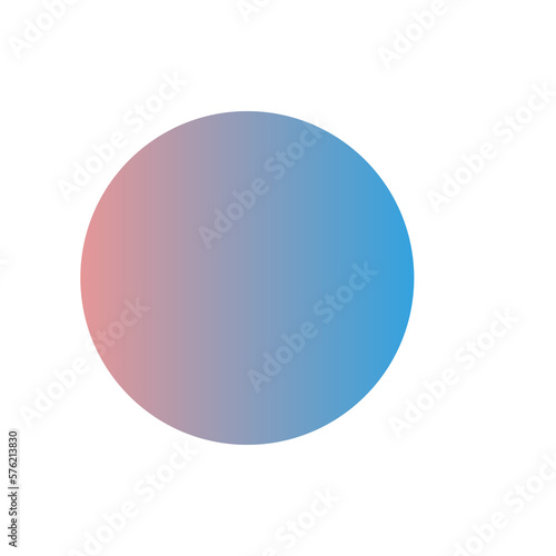 Circle Gradient Dual Tones 