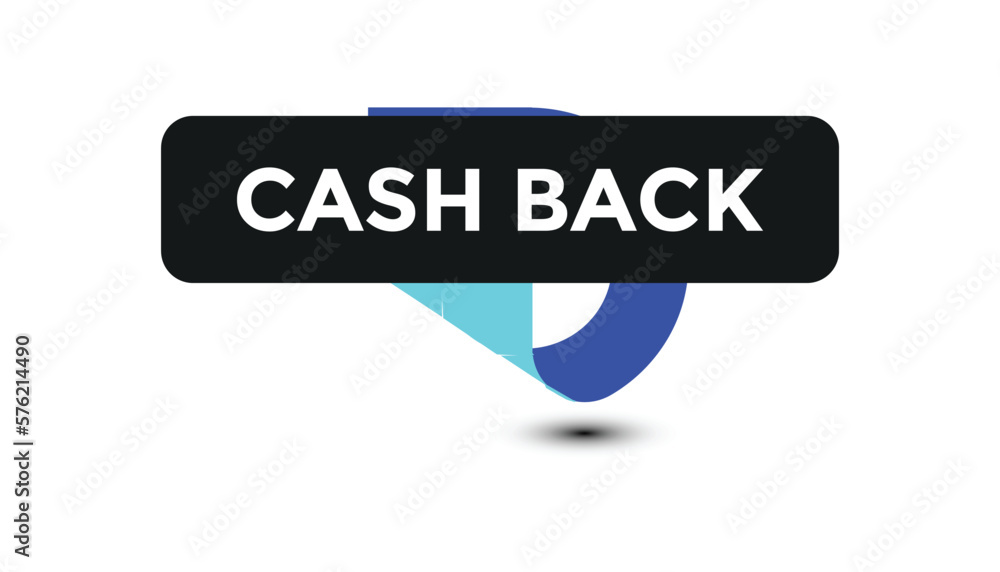 cash back button web banner templates. Vector Illustration cash back button web banner templates. Vector Illustration