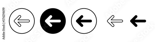 Free Download Arrow icon vector illustration. Arrow sign and symbol for web design. - GFXLoad
