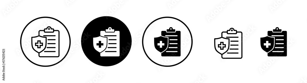 Medical insurance icon vector illustration. health insurance sign and symbol Medical insurance icon vector illustration. health insurance sign and symbol