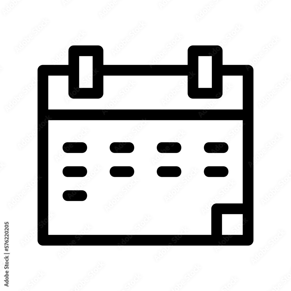 calendar icon or logo isolated sign symbol vector illustration - high quality black style vector icons
calendar icon or logo isolated sign symbol vector illustration - high quality black style vector icons