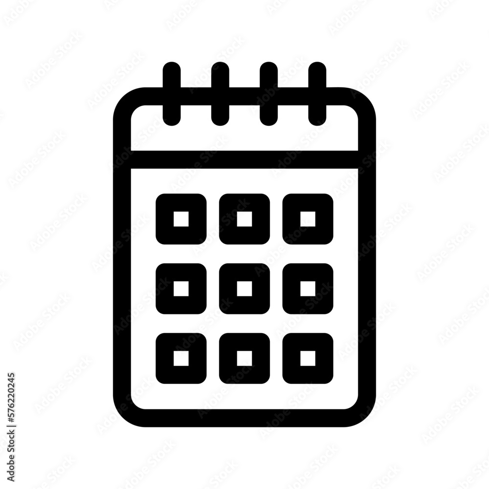 calendar icon or logo isolated sign symbol vector illustration - high quality black style vector icons
calendar icon or logo isolated sign symbol vector illustration - high quality black style vector icons