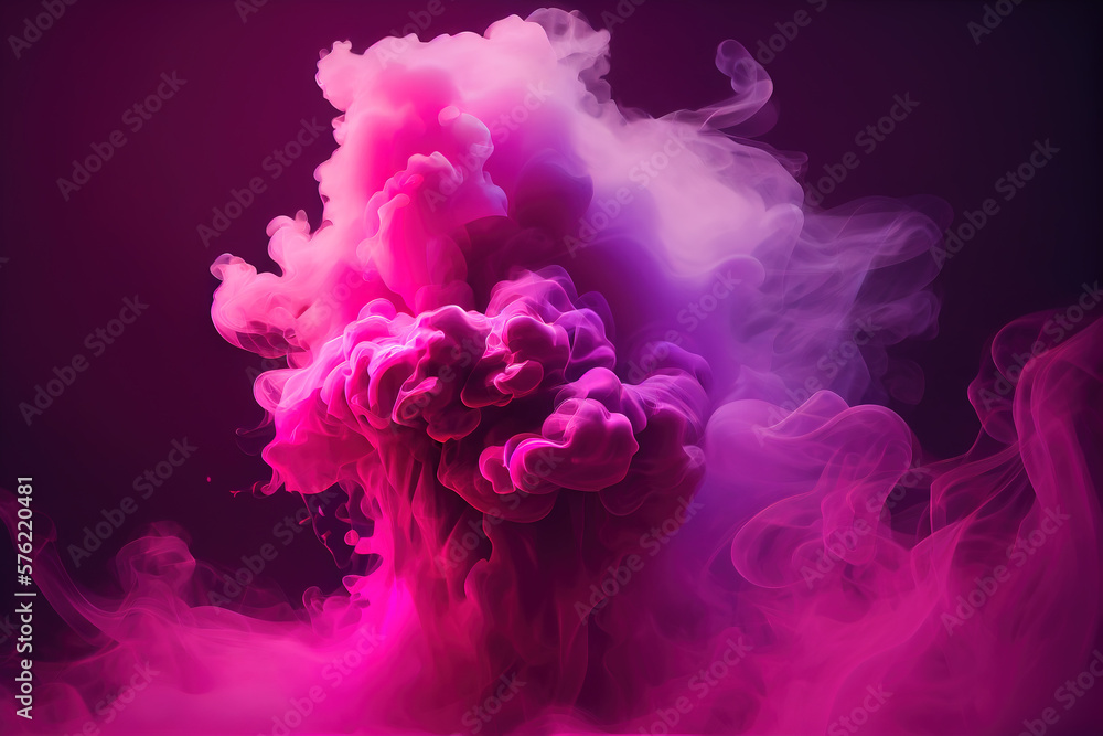 Pink smoke, Generative ai