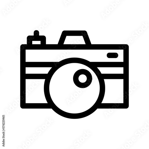 camera icon or logo isolated sign symbol vector illustration - high quality black style vector icons 