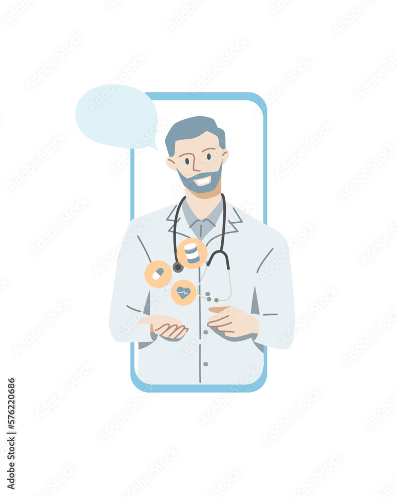 Hand holding smartphone with young women on screen in video call concept. Finger touch screen. Hand draw style. Vector illustration for web sites and banners design. Hand holding smartphone with young women on screen in video call concept. Finger touch screen. Hand draw style. Vector illustration for web sites and banners design.