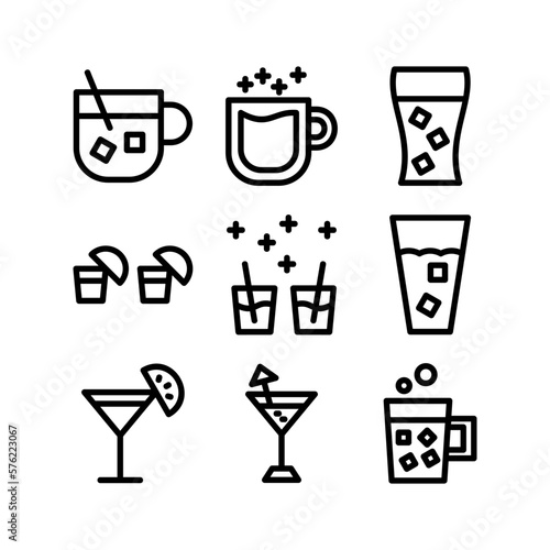 drink icon or logo isolated sign symbol vector illustration - high quality black style vector icons 