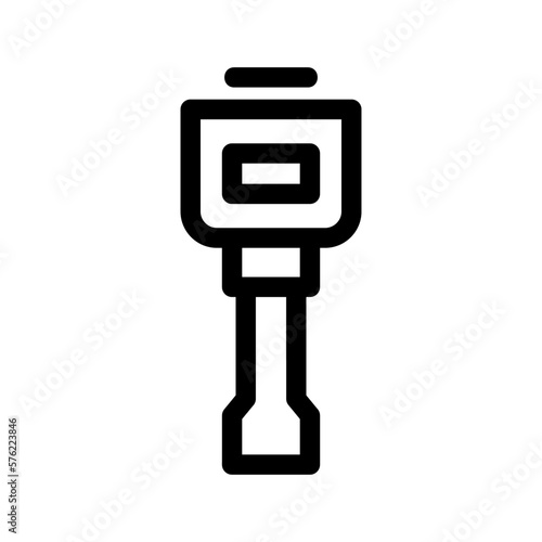 flashlight icon or logo isolated sign symbol vector illustration - high quality black style vector icons 
