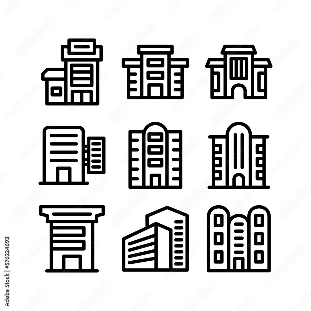 hotel icon or logo isolated sign symbol vector illustration - high quality black style vector icons
