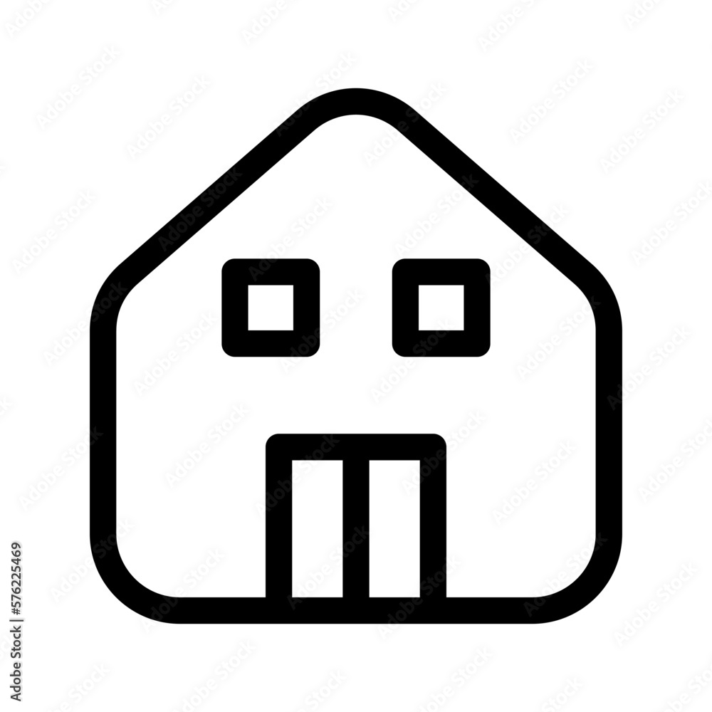 Obraz premium lodging icon or logo isolated sign symbol vector illustration - high quality black style vector icons 
