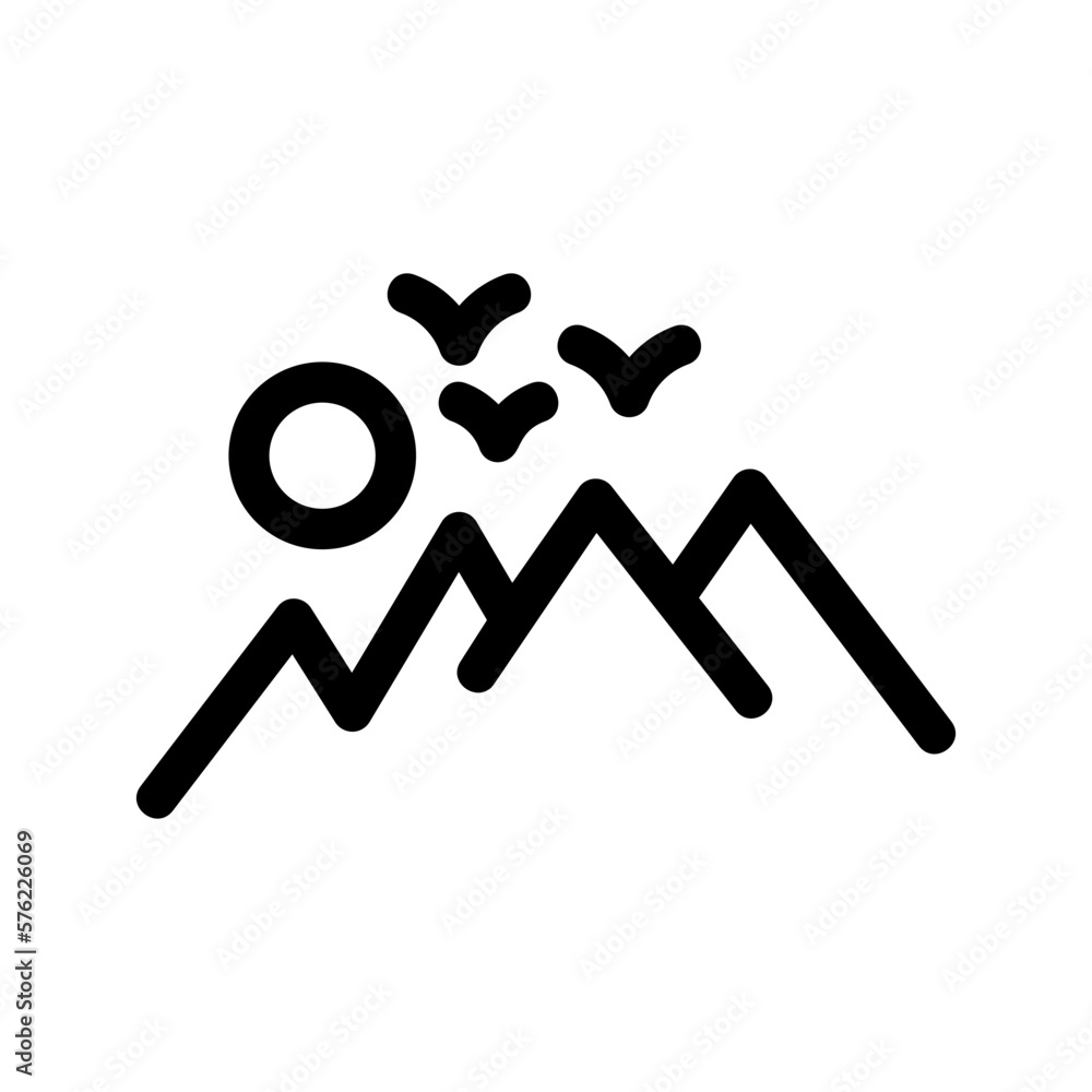 mountain icon or logo isolated sign symbol vector illustration - high quality black style vector icons
mountain icon or logo isolated sign symbol vector illustration - high quality black style vector icons