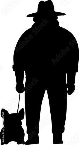 elderly illustration.