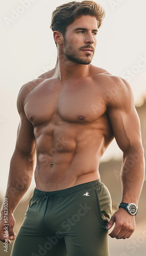 Powerful Images of Muscular Men to Get Your Heart Racing - Created by AI