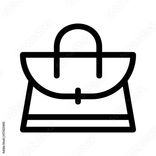 
woman bag icon or logo isolated sign symbol vector illustration - high quality black style vector icons
