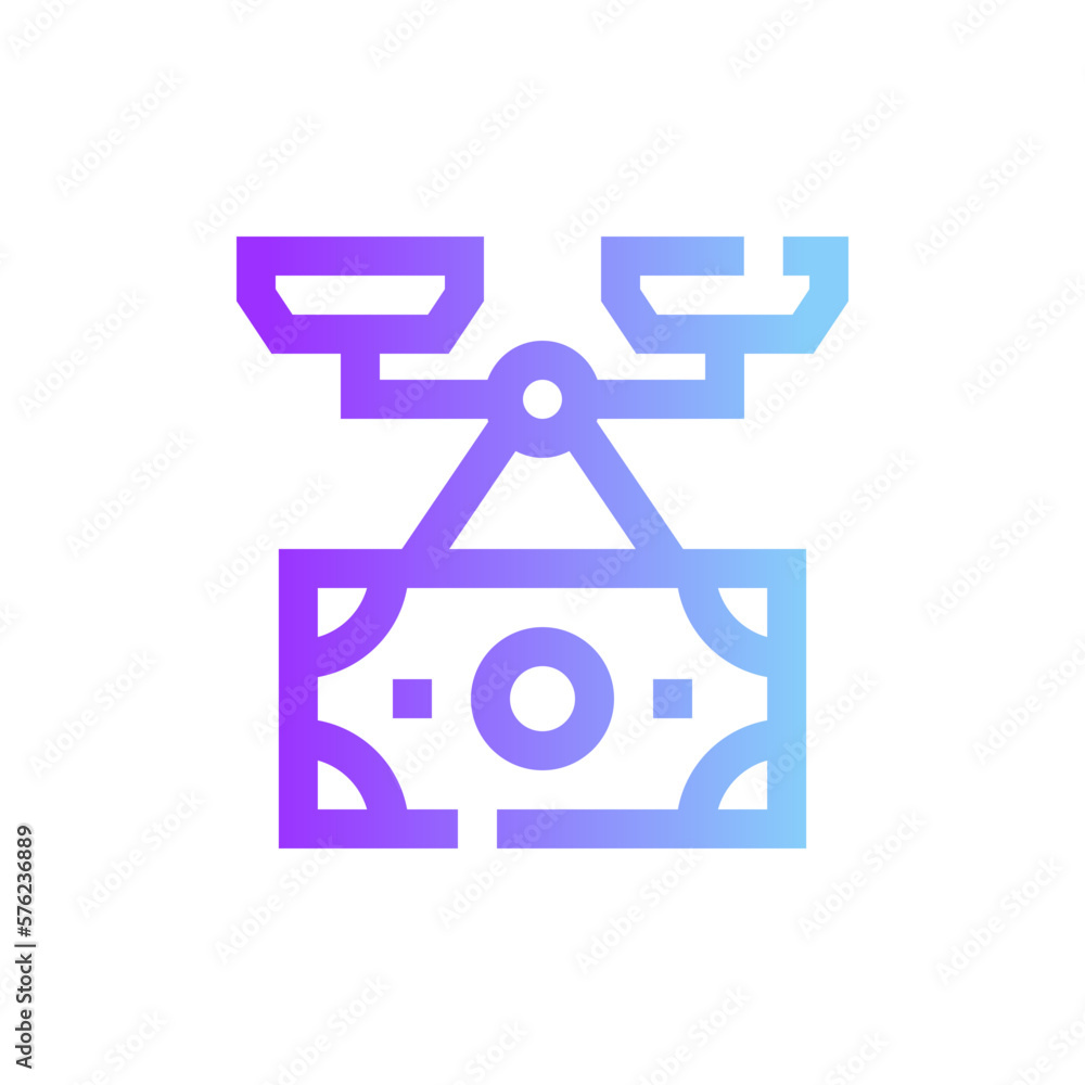 balance gradient icon balance gradient icon