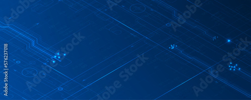 Technology data background, idea of global business solution
