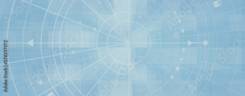 Technology data background, idea of global business solution