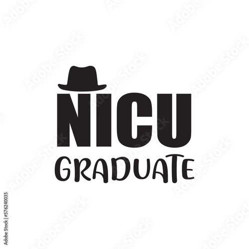 Print nicu graduate illustrtion.