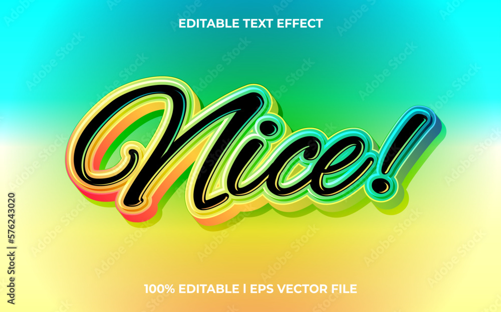 Nice 3d text effect and editable text, template 3d style use for business tittle Nice 3d text effect and editable text, template 3d style use for business tittle
