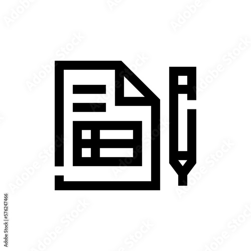 invoice line icon