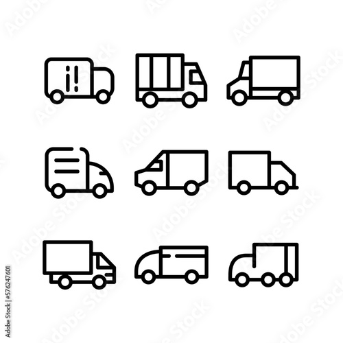 shipping icon or logo isolated sign symbol vector illustration - high quality black style vector icons
