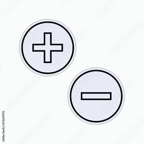 Pro and Contra Icon. Option, Choose. Agree and Disagree Symbol – Vector