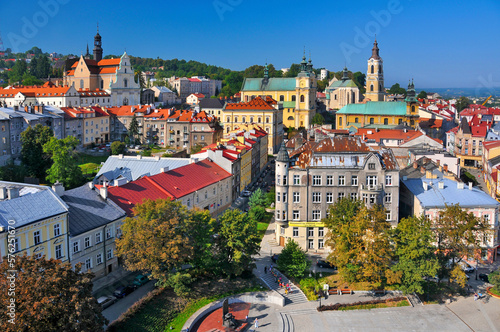 Panorama of Przemysl, Subcarpathian Voivodeship, Poland