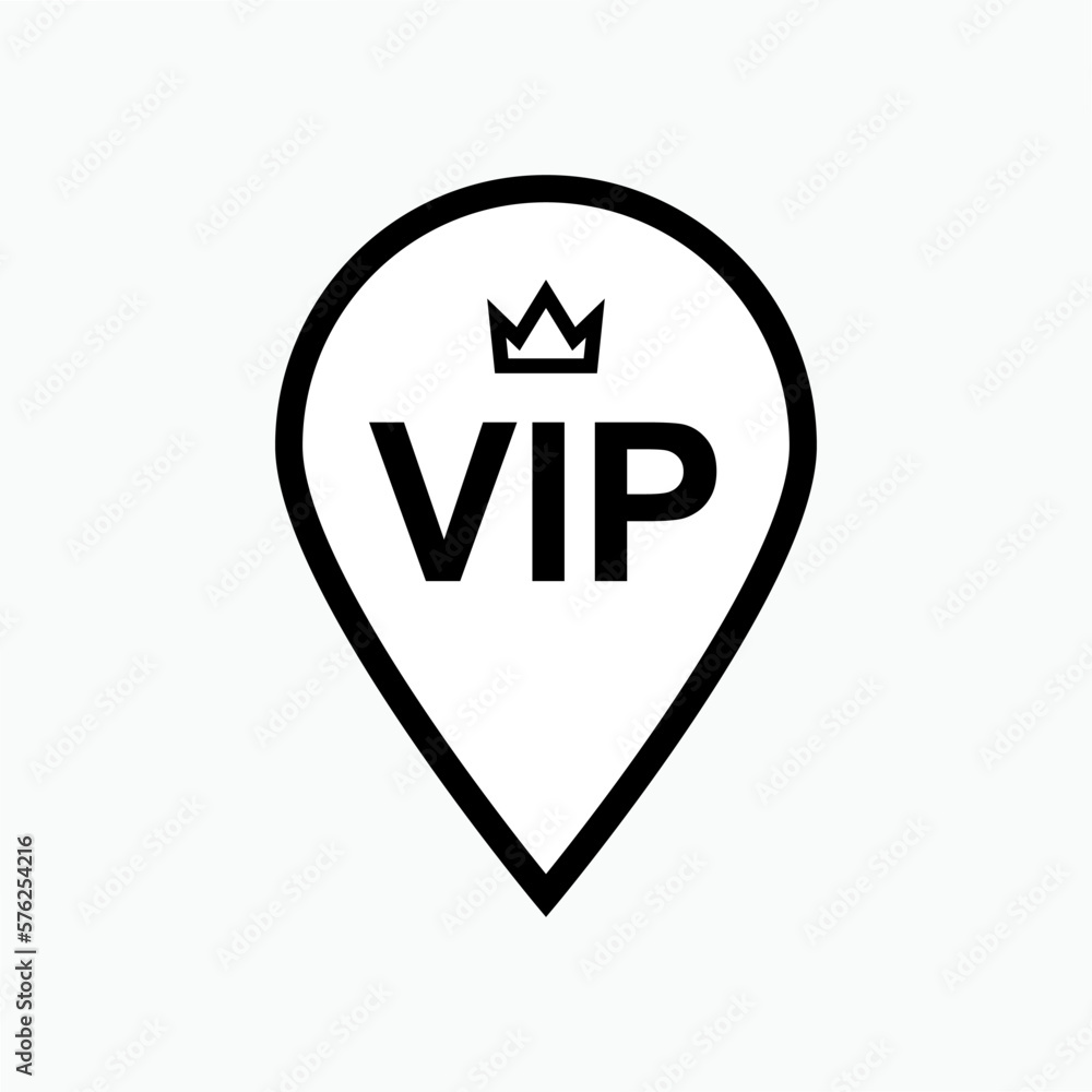 VIP Icon. Very Important Person Symbol - Vector. VIP Icon. Very Important Person Symbol - Vector.