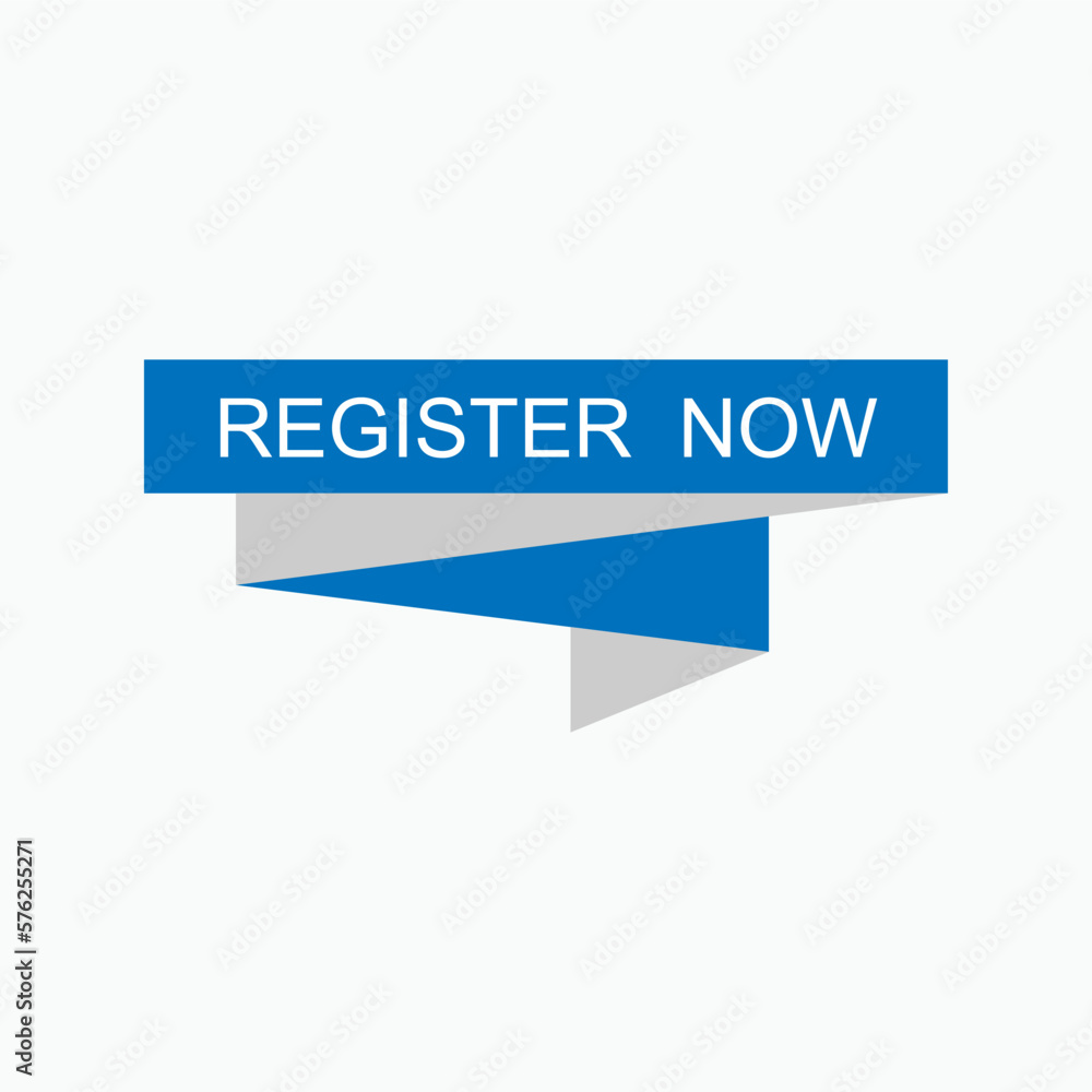 Register Now Icon - Vector Sign and Symbol for Design, Presentation, Website or Apps Elements. Register Now Icon - Vector Sign and Symbol for Design, Presentation, Website or Apps Elements.