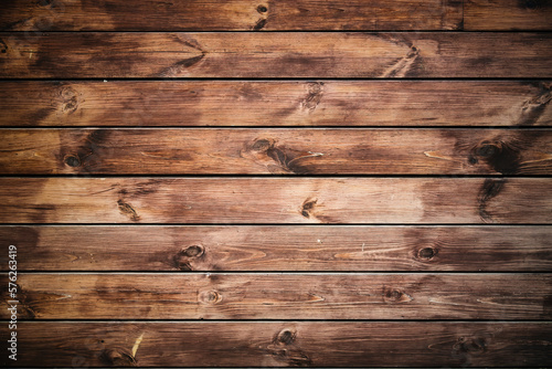 Rich Brown Wood Planks Texture