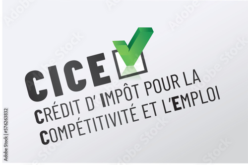 CICE - crédit d'impot pour la compétitivité et l'emploi