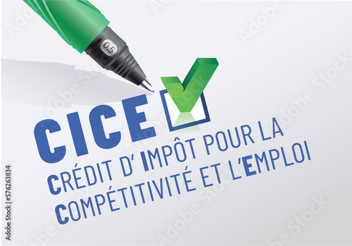 CICE - crédit d'impot pour la compétitivité et l'emploi