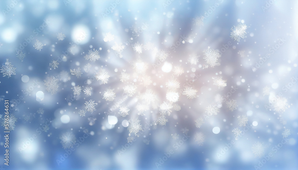 background of ice and drifting snowflakes background of ice and drifting snowflakes