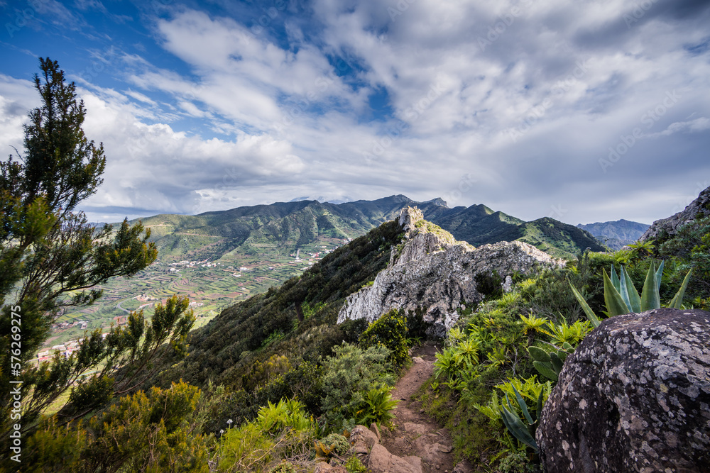 Teno-Gebirge, El Palmar, Masca, Teneriffa Teno-Gebirge, El Palmar, Masca, Teneriffa